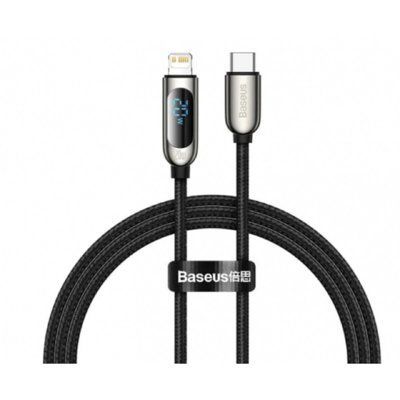 Кабель Baseus Display Fast Charging Data Cable Type-C to IP 20W 1m Black (CATLSK-01) 14893 фото