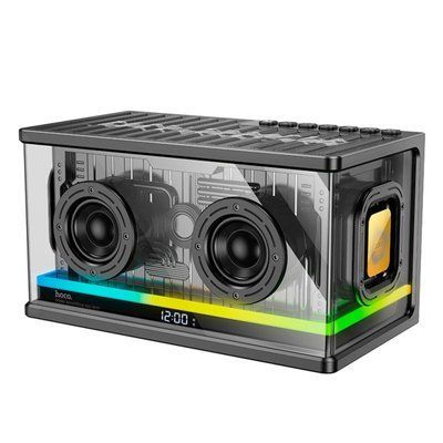 Портативна колонка HOCO BS62 Flash cold energy 2.1 desktop BT speaker Black (6942007629836) 55646 фото