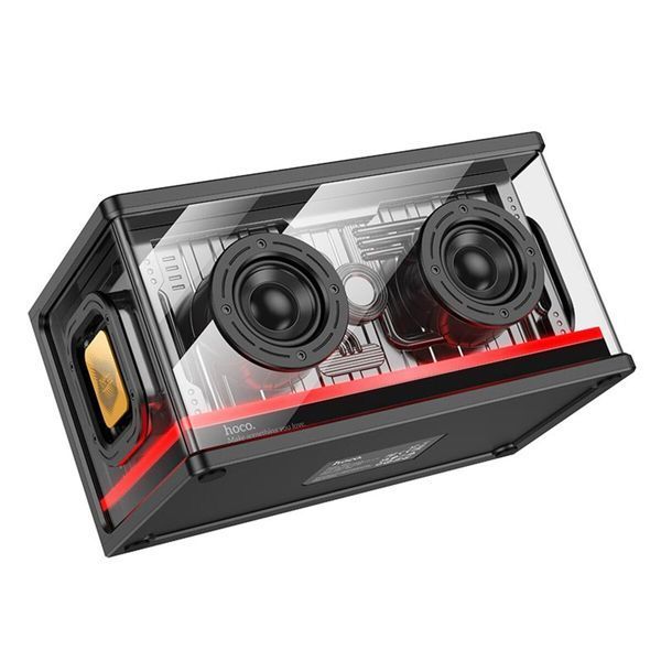 Портативна колонка HOCO BS62 Flash cold energy 2.1 desktop BT speaker Black (6942007629836) 55646 фото