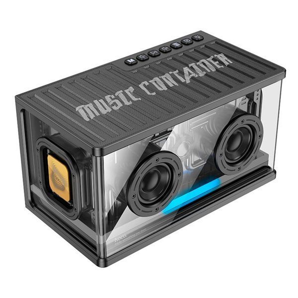 Портативна колонка HOCO BS62 Flash cold energy 2.1 desktop BT speaker Black (6942007629836) 55646 фото