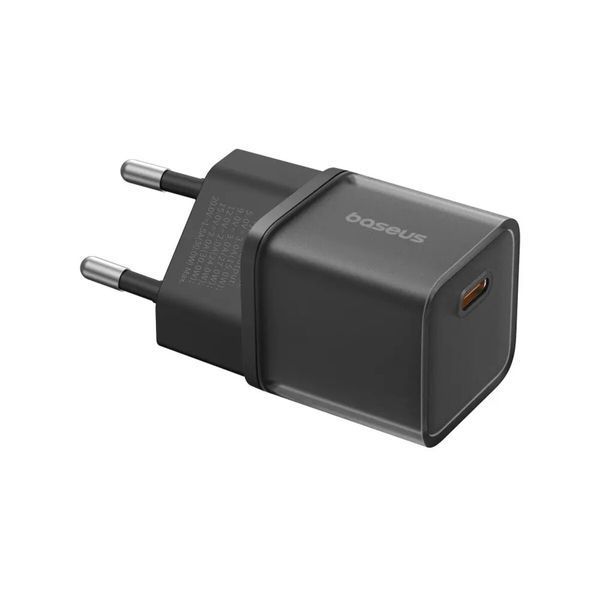 Мережевий зарядний пристрій Baseus GaN5S Fast Charger 1C 30W EU Cluster Black (P10162504113-00) 56967 фото