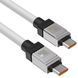 Кабель Baseus CoolPlay Series Fast Charging Cable Type-C to Type-C 100W 2m White (CAKW000302) 50660 фото 3