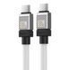 Кабель Baseus CoolPlay Series Fast Charging Cable Type-C to Type-C 100W 2m White (CAKW000302) 50660 фото 4