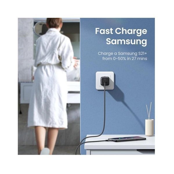 Мережевий зарядний пристрій UGREEN CD294 Nexode 45W Charger EU (Space Gray)(UGR-90573) (UGR-90573) 50211 фото