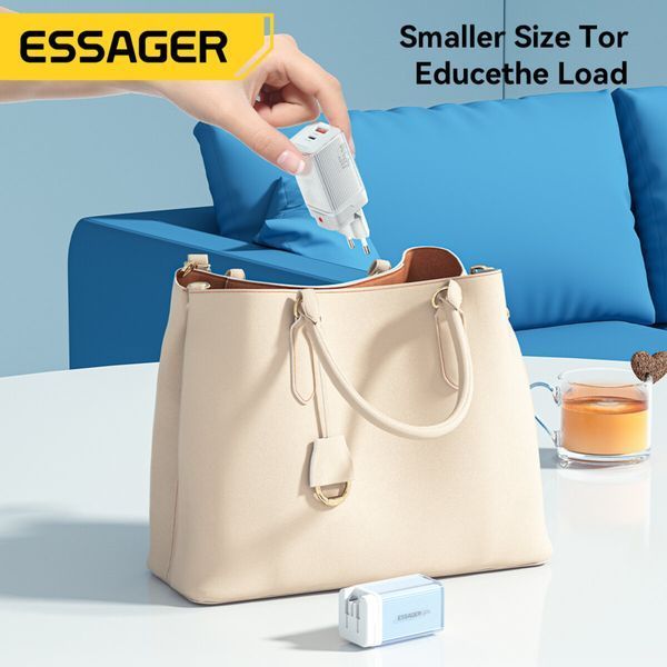 Мережевий зарядний пристрій Essager Zhiqi 45W GaN Travel Charger A+C EU white (ECTCA-ZQB02-Z) (ECTCA-ZQB02-Z) 44932 фото