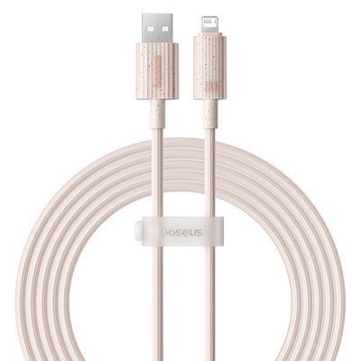 Кабель Baseus Habitat Series Fast Charging Cable Type-C to iP 20W 2m Wheat Pink (P10360201421-01) 56935 фото