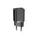 Мережевий зарядний пристрій Baseus Super Si 1C 20W With Simple Wisdom Data Cable Type-C/iP 1m Black (TZCCSUP-B01) 13385 фото 3