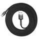 Кабель Baseus Cafule Cable USB For Micro 2.4A 1m Gray+Black (CAMKLF-BG1) 7642 фото 1
