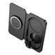 Бездротовий зарядний пристрій HOCO CQ13 Triumph 3-in-1 travel folding wireless fast charger Black (6942007635509) 57119 фото 4