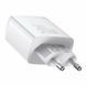 Мережевий зарядний пристрій Baseus Compact Quick Charger 2U+C 30W EU White (CCXJ-E02) 14951 фото 2