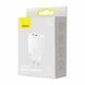 Мережевий зарядний пристрій Baseus Compact Quick Charger 2U+C 30W EU White (CCXJ-E02) 14951 фото 4