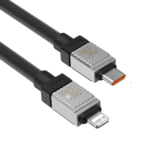 Кабель Baseus CoolPlay Series Fast Charging Cable Type-C to iP 20W 2m Black (CAKW000101) 47917 фото