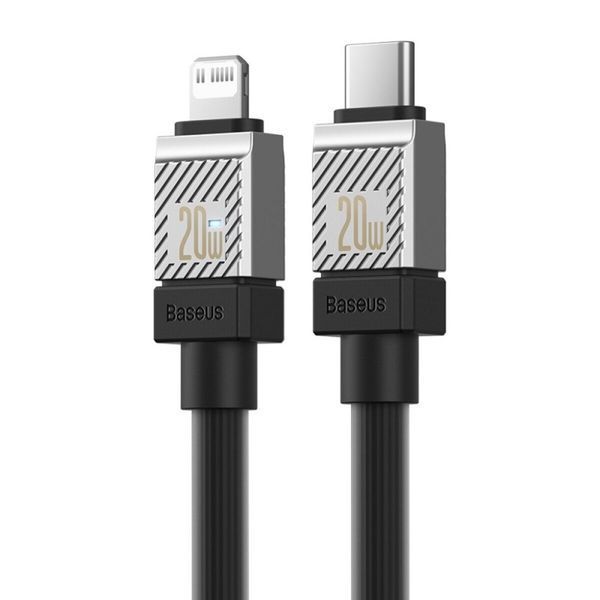 Кабель Baseus CoolPlay Series Fast Charging Cable Type-C to iP 20W 2m Black (CAKW000101) 47917 фото