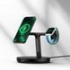 Бездротовий зарядний пристрій Baseus Swan 3-in-1 Wireless Magnetic Charging Bracket 20W Black Universal version (WXTE000101) 24476 фото 5
