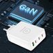 Мережевий зарядний пристрій WUW-C158 1USB 3Type-C PD100W white (WUW-C158) 54825 фото 3