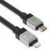 Кабель Baseus CoolPlay Series Fast Charging Cable Type-C to iP 20W 2m Black (CAKW000101) 47917 фото 4