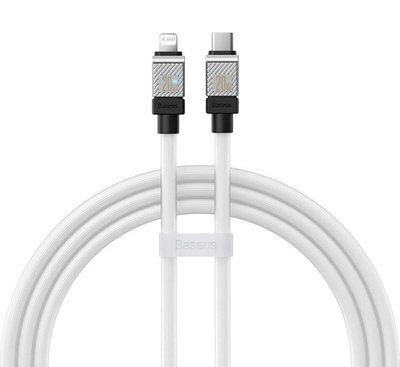 Кабель Baseus CoolPlay Series Fast Charging Cable Type-C to iP 20W 1m White (CAKW000002) 47914 фото