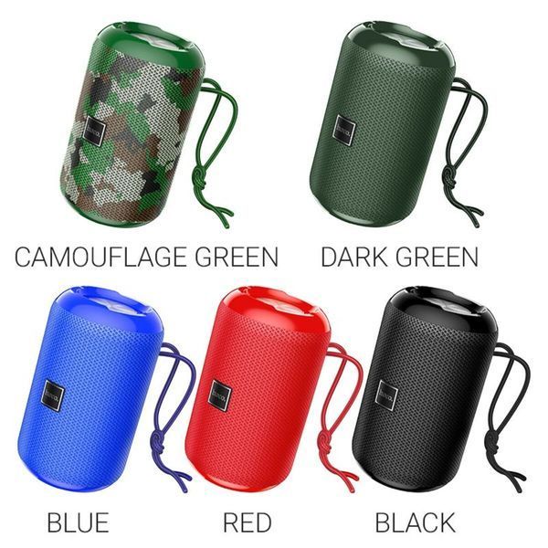 Портативна колонка HOCO HC1 Trendy sound sports wireless speaker Camouflage Green (6931474740212) 23919 фото