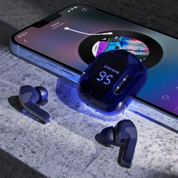 Бездротові навушники ACEFAST T6 True wireless stereo headset Sapphire Blue (AFT6SB) 15797 фото