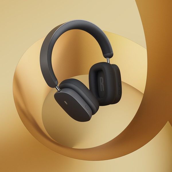 Бездротові навушники Baseus Bowie H1 Noise-Cancellation Wireless Headphones Grey (NGTW230213) 49592 фото