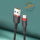 Кабель WUW-X203 USB Lightning 2,4А black (6972573336210) 52543 фото 2