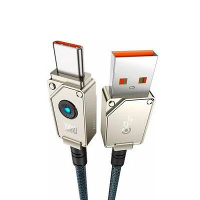 Кабель Baseus Unbreakable Series Fast Charging Data Cable USB to Type-C 100W 2m Stellar White (P10355801221-01) 56927 фото