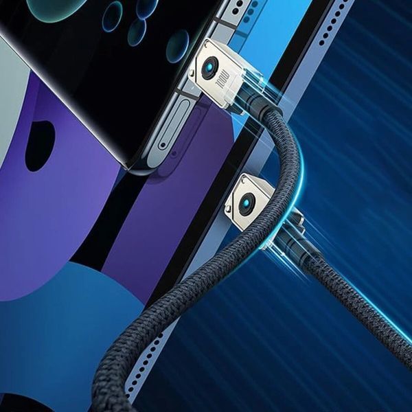 Кабель Baseus Unbreakable Series Fast Charging Data Cable Type-C to Type-C 100W 1m Stellar White (P10355800221-00) 52019 фото