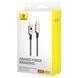 Кабель Baseus Unbreakable Series Fast Charging Data Cable Type-C to Type-C 100W 1m Stellar White (P10355800221-00) 52019 фото 2