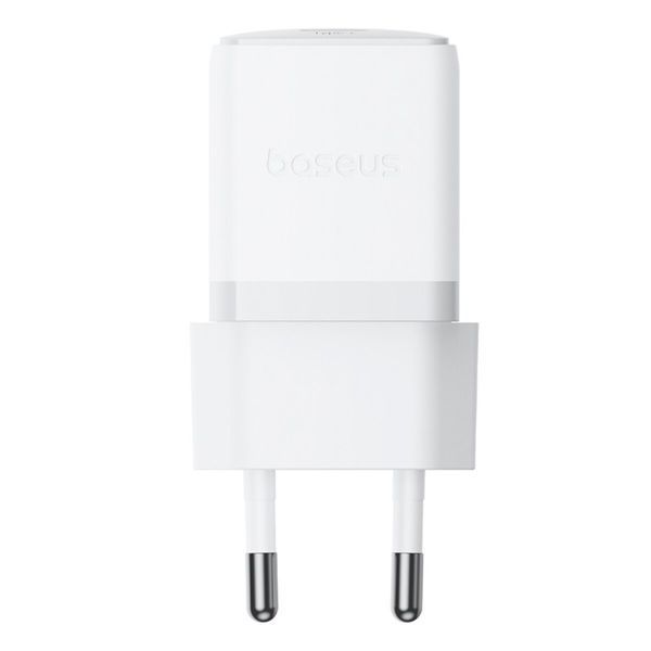 Мережевий зарядний пристрій Baseus Palm Fast Charger 1C 20W EU Moon White (P10111602213-00) 56705 фото