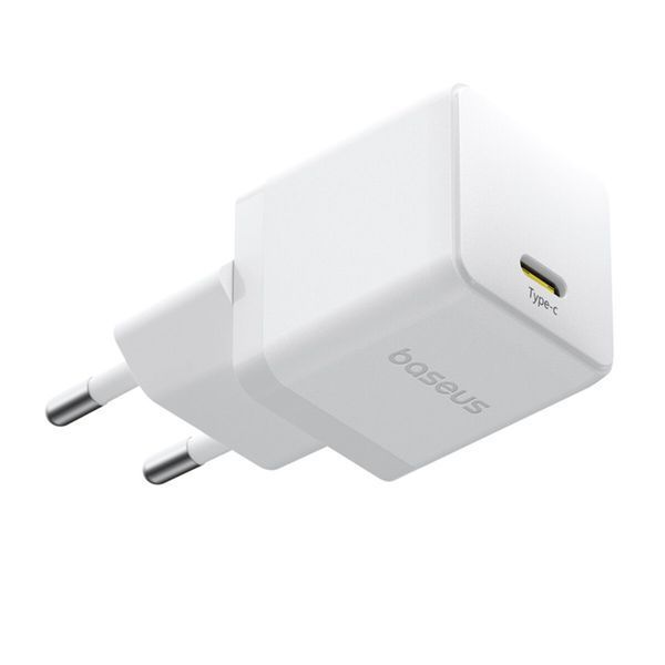 Мережевий зарядний пристрій Baseus Palm Fast Charger 1C 20W EU Moon White (P10111602213-00) 56705 фото