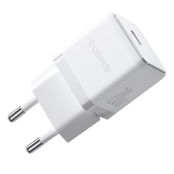 Мережевий зарядний пристрій Baseus Palm Fast Charger 1C 20W EU Moon White (P10111602213-00) 56705 фото