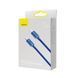 Кабель Baseus Crystal Shine Series Fast Charging Data Cable Type-C to iP 20W 2m Blue (CAJY000303) 55561 фото 2