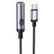 Кабель Hoco UA30 Type-C mini cigarette lighter Black (6942007625562) 53869 фото 1
