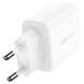 Мережевий зарядний пристрій ACEFAST A25 PD20W (USB-C+USB-A) dual port charger White (AFA25W) 15781 фото 3