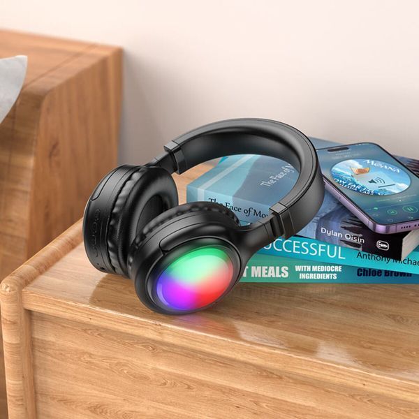 Бездротові навушники HOCO W48 Focus BT headphones Black (6942007618816) 53051 фото
