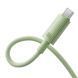 Кабель Baseus Habitat Series Fast Charging Cable Type-C to Type-C 100W 1m Natural Green (P10360202631-00) 56939 фото 3