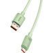 Кабель Baseus Habitat Series Fast Charging Cable USB to Type-C 100W 2m Natural Green (P10360203631-01) 56942 фото 4