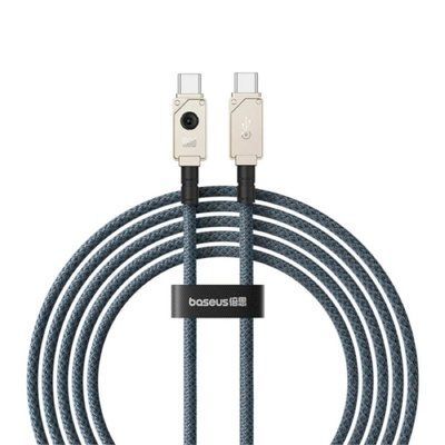 Кабель Baseus Unbreakable Series Fast Charging Data Cable Type-C to Type-C 100W 2m Stellar White (P10355800221-01) 56925 фото