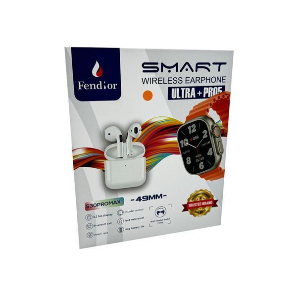 Смарт-годинник Fendior S30 Pro Max+TWS Black (FendiorS30PBlack) 52627 фото
