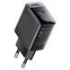 Мережевий зарядний пристрій ACEFAST A102 PD30W GaN single USB-C charger (EU) Black (6974316283287) 56574 фото 1