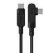Кабель ACEFAST C5-03 Type-C to Type-C 5A, 100W, 2m, nylon, zinc connectors, Black (AFC5-03B) 14683 фото 1