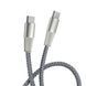 Кабель WUW-X201 Type-C to Type-C 100W 1m grey (WUW-X201TCTC) 54821 фото 2