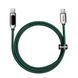 Кабель Baseus Display Fast Charging Data Cable Type-C to Type-C 100W 2m Green (CATSK-C06) 56906 фото 3