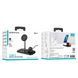 Бездротовий зарядний пристрій BOROFONE BQ29 Feliz 3-in-1 wireless fast charger Black (6941991110290) 49663 фото 5