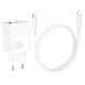 Мережевий зарядний пристрій BOROFONE BA75A Powerful dual port PD30W+QC3.0 charger set(C to iP) White (BA75ACLW) 41690 фото 1