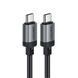 Кабель ACEFAST C20-03 USB-C to USB-C aluminum alloy charging data cable Black (6974316283775) 56577 фото 2