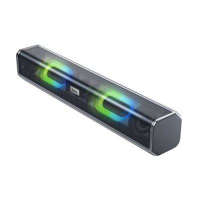 Портативна колонка HOCO BS49 Dazzling sound desktop wireless speaker Metal Gray (6931474766274) 47847 фото