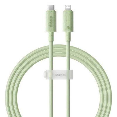 Кабель Baseus Habitat Series Fast Charging Cable Type-C to iP 20W 1m Natural Green (P10360201631-00) 56936 фото