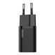 Мережевий зарядний пристрій Baseus Super Si Quick Charger 1C 25W EU Black (CCSP020101) 15837 фото 6