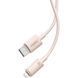 Кабель Baseus Habitat Series Fast Charging Cable USB to iP 2.4A 2m Wheat Pink (P10360200421-01) 56933 фото 2